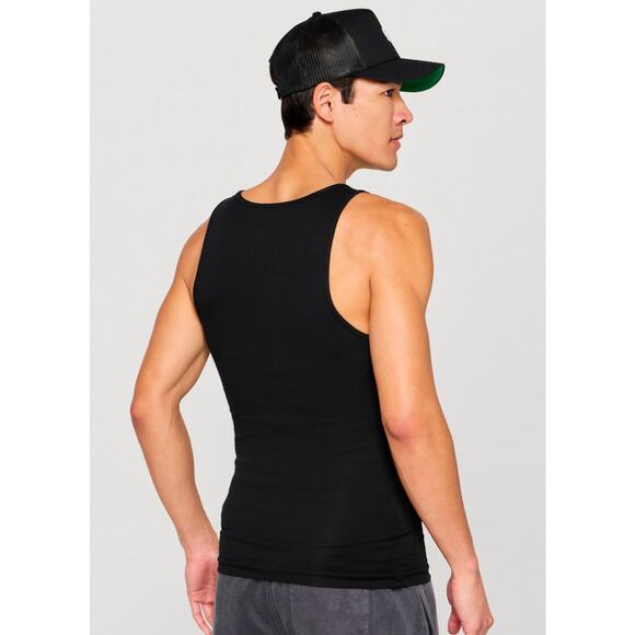 Fabletics The 24-7 Black Ribbed Tank 2XL - Picture 3 of 11